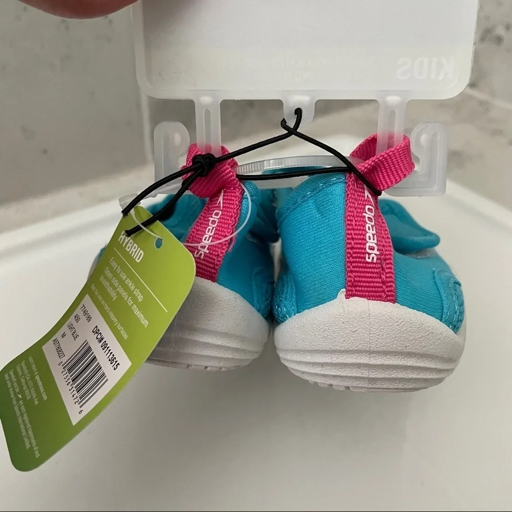 Speedo Hybrid Water Shoe Size M (7-8) Blue